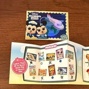 Disney Doorables Let’s Go Series 2 Round the World Collectible Postcard
